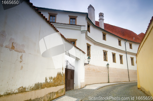 Image of Prague. Old, charming streets