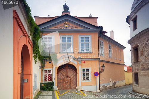 Image of Prague. Old, charming streets