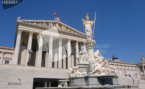 Image of Austrian Parliament Building in Vienna