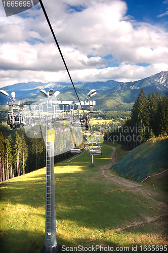 Image of A chair-lift
