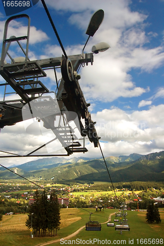 Image of A chair-lift