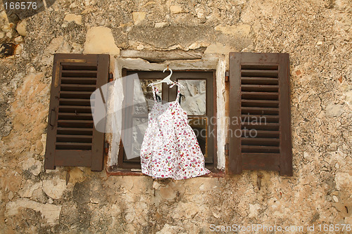 Image of Dress in window