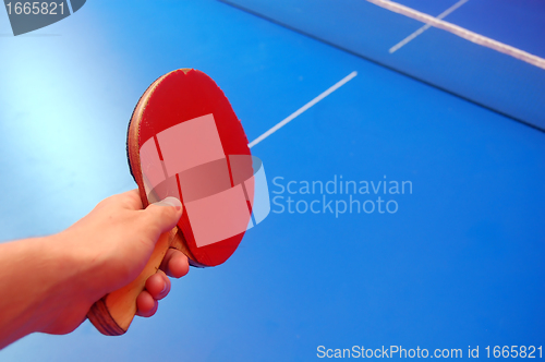 Image of table tennis