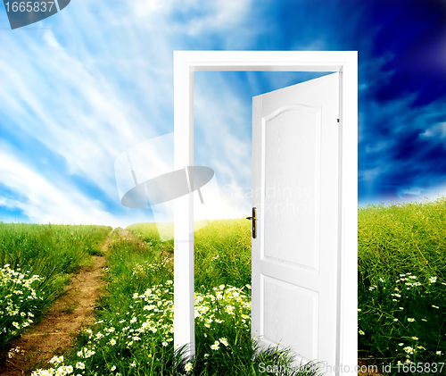 Image of Door to new world