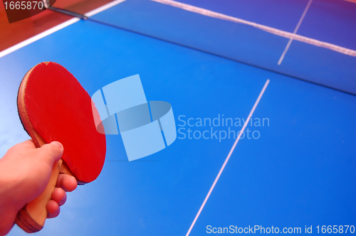 Image of table tennis