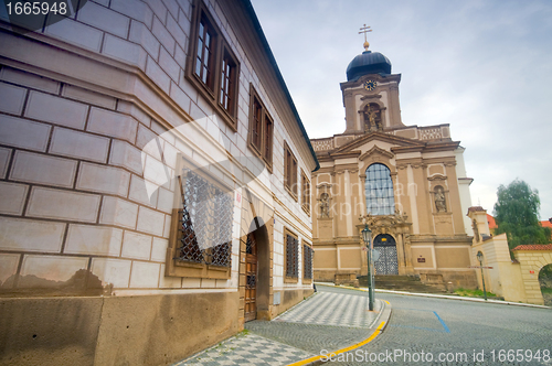 Image of Prague. Old, charming streets