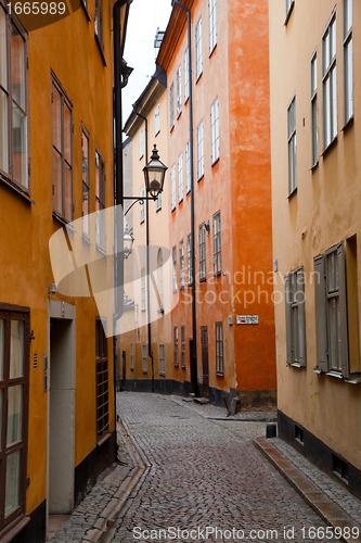 Image of Stockholm, Sweden. Building in the old town