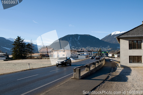 Image of Mountain village in the Alps