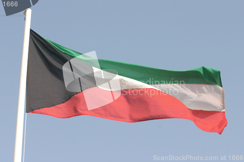 Image of Kuwaiti flag