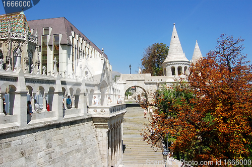 Image of The great tower of Fishermen's Bastion