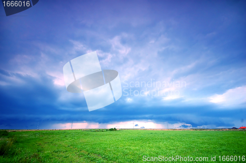 Image of Stormy landscape