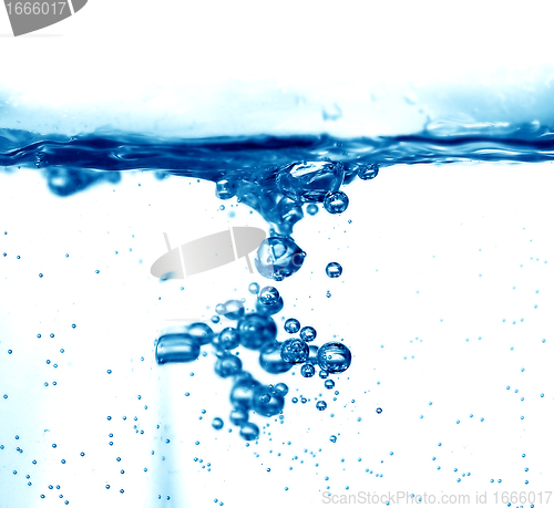 Image of Fresh water splash background