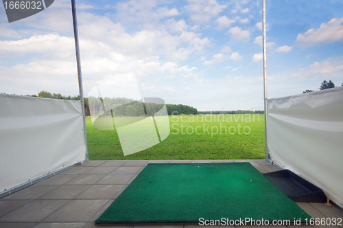 Image of Professional golf field