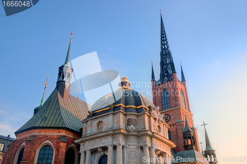 Image of Stockholm, Sweden. The church Riddarholmen