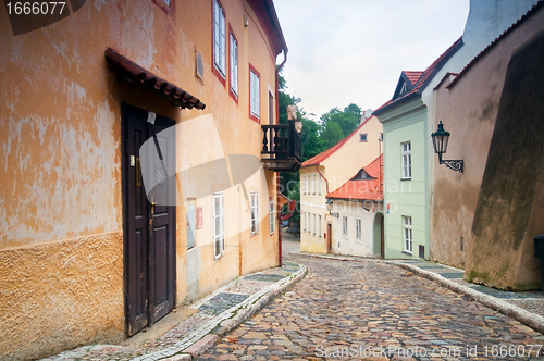 Image of Prague. Old, charming streets