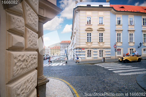 Image of Prague. Old, charming streets