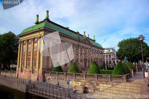Image of Old town architecture of Stockholm, Sweden