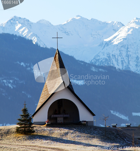 Image of Small shrine in the mountains