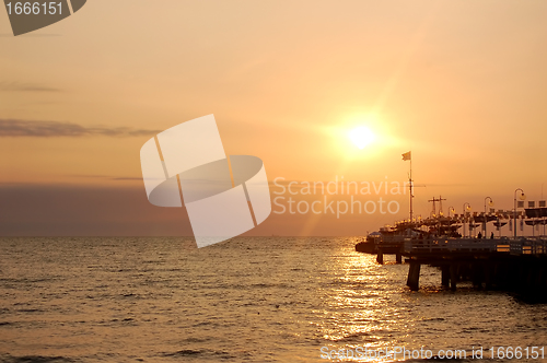 Image of Sunrise ocean