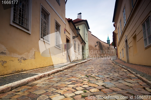 Image of Prague. Old, charming streets