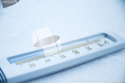 Image of Below zero on thermometer.