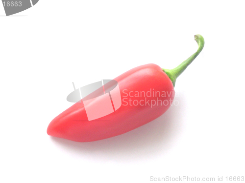 Image of red hot chili pepper