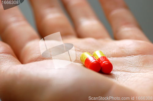 Image of Taking pills