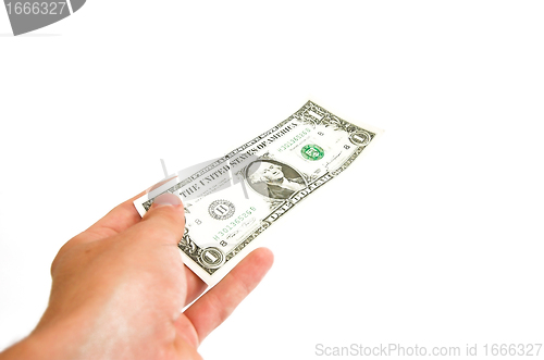Image of Give away one dollar