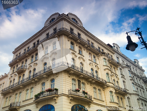 Image of Prague. Old, charming building