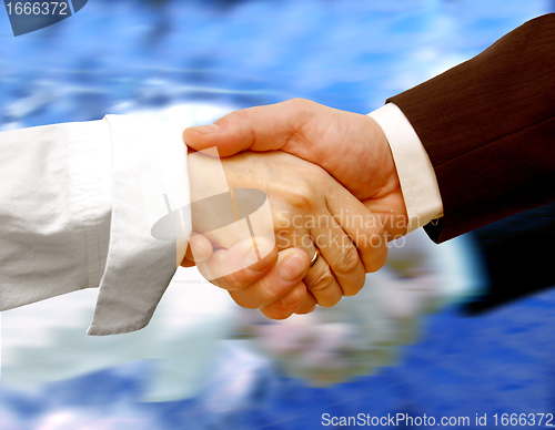 Image of Business handshake