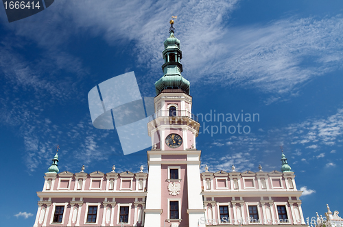 Image of Town Hall in Zamosc, Poland