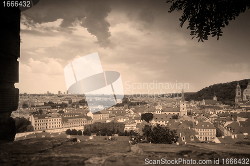 Image of Prague, Mala Strana. View from Hradcany