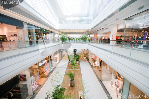 Image of Modern shopping mall