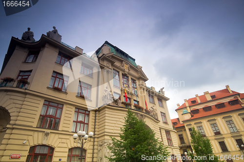 Image of Prague. Old, charming buildings