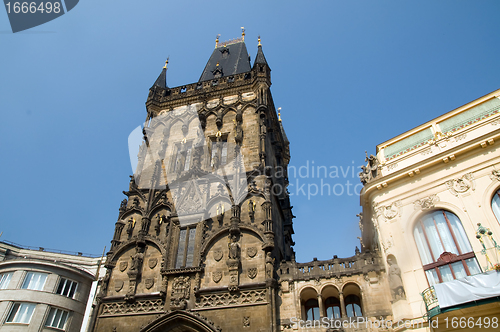 Image of Prague. Powder gate - Prasna Brana