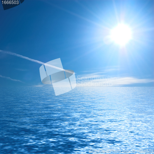 Image of Sunny ocean