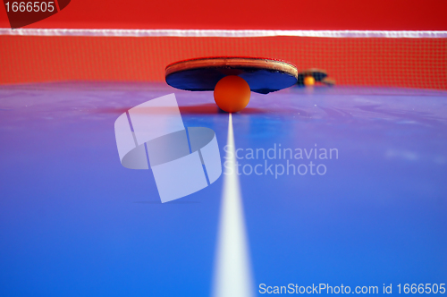 Image of table tennis