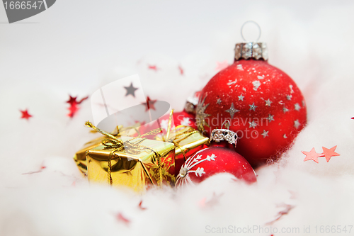 Image of Christmas balls decoration