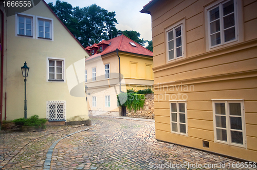 Image of Prague. Old, charming streets