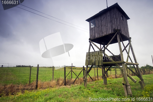 Image of Majdanek - concentration camp in Poland. 