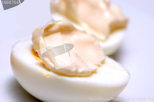 Image of Eggs with mayonnaise