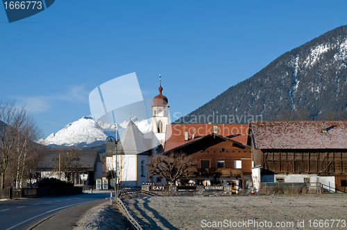 Image of Mountain village in the Alps