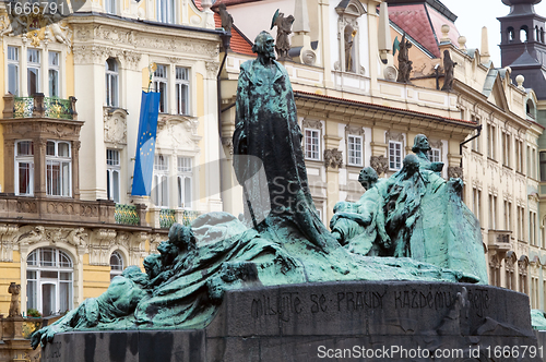 Image of Jan Hus Memorial in Prague