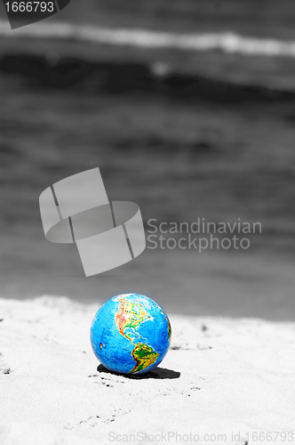 Image of Earth globe. Conceptual image