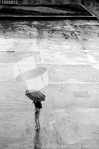 Image of Alone in the rain