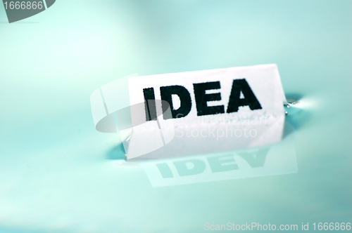 Image of IDEA concept