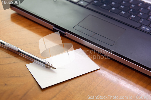 Image of Modern business desk