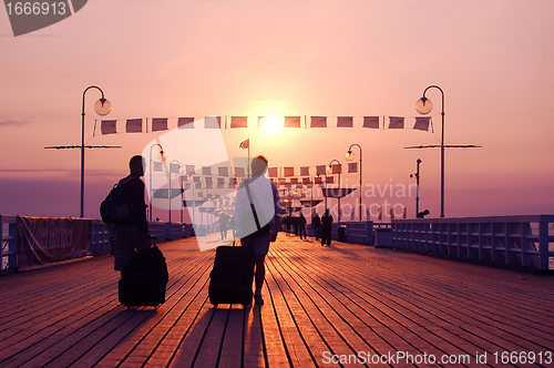 Image of Sunrise walk