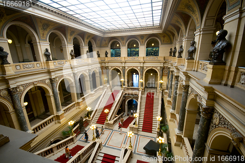 Image of Inside of National Museum in Prague