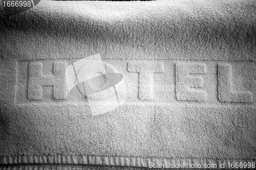 Image of Hotel towel